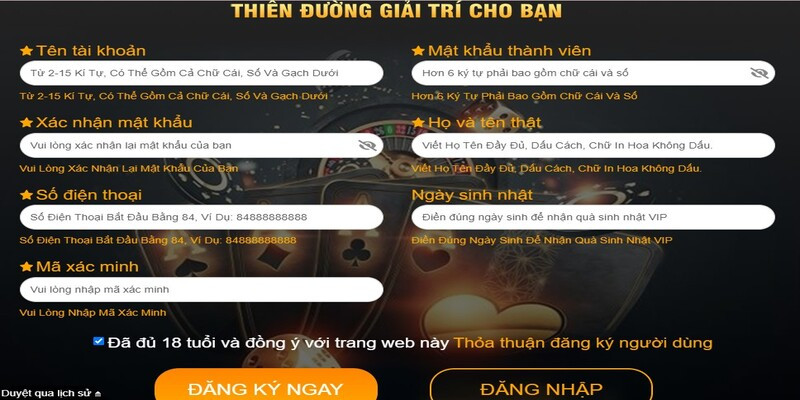 Đăng ký tài khoản DF999